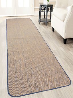 Saral Home - Handloom Made Cotton & Jute Mixed Multi Purpose Runner-65X200 Cm