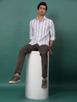 CRIMSOUNE CLUB - Men'S Olive Trousers