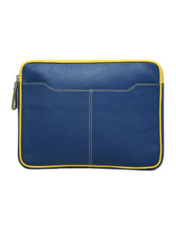 ABELARDO DE MODA - Blue Solid Laptop Sleeve