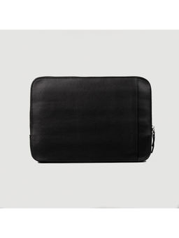 ABELARDO DE MODA - Black Solid Laptop Sleeve