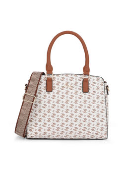 Lavie - Women's Mono LL Tyra Medium Satchel Handbag (Offwhite) (One Size)