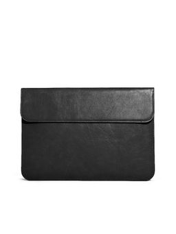 ABELARDO DE MODA - Black Solid Laptop Sleeve
