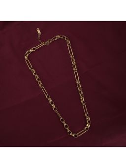 Palmonas - Gold Figaro Chain Necklace for Womens Waterproof & Anti-Tarnish
