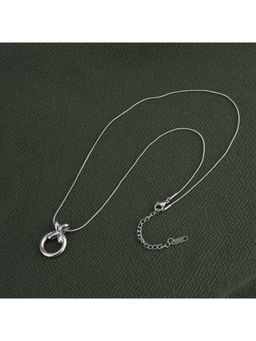 Palmonas - Silver Figaro Chain Necklace