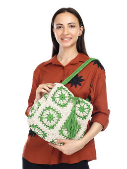 ITIHASIKALA - St. Partick Crochet Shoulder Bag
