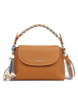 MIRAGGIO - Chocolate Solid Handbag