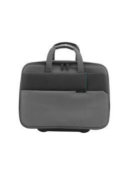 Samsonite - Office Laptop Bag for Men | TECH-ICT Polyester Laptop Rolling Tote Suitcase for Travel | Office Bag for Men Women| Laptop Trolley Bag with Wheels, 20 cms, Grey