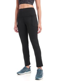 CULT - Solid High Waist Flare Pants with Pockets