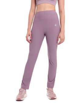 CULT - Solid High Waist Straight Pants with Pocket