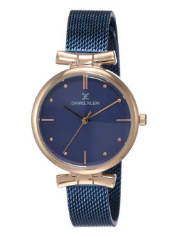 Daniel Klein - Analog Blue Dial Women Watch- DK11956-7