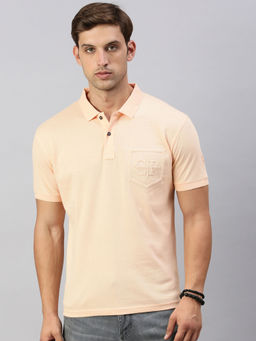 Classic Polo - Men Orange Polo T-Shirt