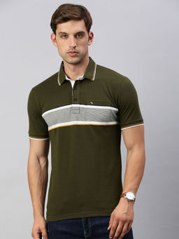 Classic Polo - Men Green Polo T-Shirt