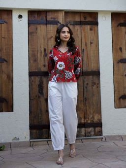 SAY - Printed Cotton Night Suit (Set of 2)