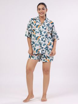 SAY - Women Printed Night Suit (Set of 2)