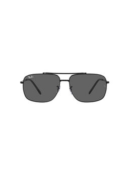 Ray-Ban - Black Sunglasses 0RB3796 Pillow Black Frame Grey Lens (62)