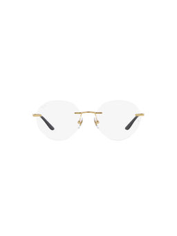 Ray-Ban - Vista 0RX6505I Round Gold Frame -Clear Lens (53)