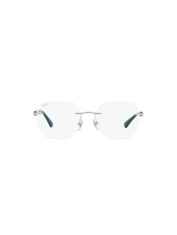 Ray-Ban - Vista 0RX6504I Irregular Silver Frame -Clear Lens (53)