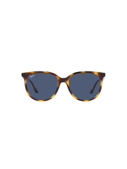 Ray-Ban - Havana Sunglasses 0RB4378 Square Havana Frame Blue Lens (54)