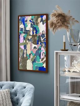 The Art House - Abstract Painting (20X30 Inches)