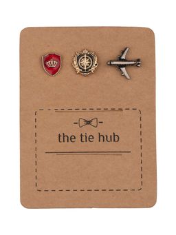 The Tie Hub - 3 Piece Brooch Combo