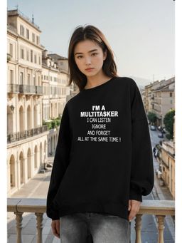 KOTTY - Black Printed Sweatshirt