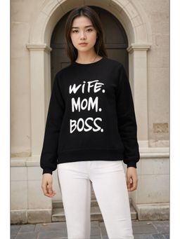 KOTTY - Black Printed Sweatshirt