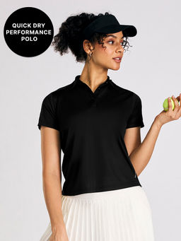 Kica - Quick-Dry Polo Top for Women In Comfort Fit