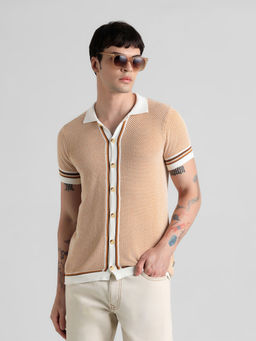 Jack & Jones - Orange Slim Fit Polo T-Shirt