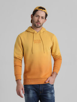 Jack & Jones - Yellow Hooded Sweatshirt