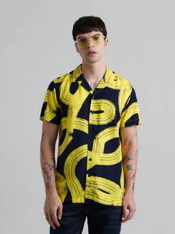 Jack & Jones - Yellow Regular Fit Shirt