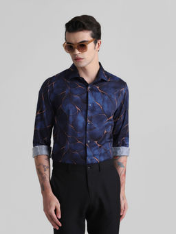 Jack & Jones - Blue Slim Fit Shirt