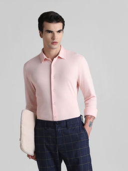 Jack & Jones - Pink Slim Fit Shirt