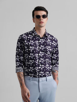 Jack & Jones - Purple Slim Fit Shirt