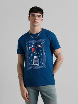 Jack & Jones - Blue Regular Fit T-shirt