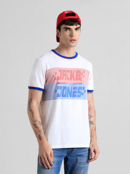 Jack & Jones - White Slim Fit T-shirt