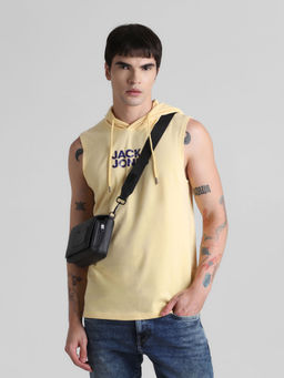 Jack & Jones - Yellow Regular Fit T-shirt