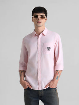 Jack & Jones - Pink Regular Fit Shirt