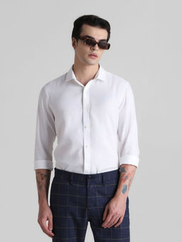 Jack & Jones - White Slim Fit Shirt