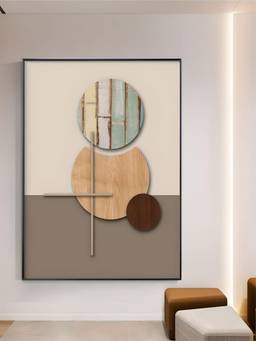 The Handmade Flair - Geometric Framed Wall Art