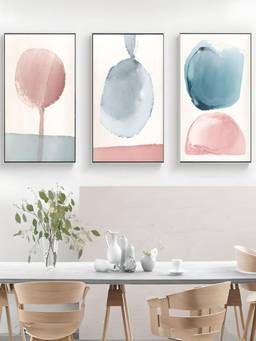 The Handmade Flair - Ink Art Framed Wall Art (Pack of 3)