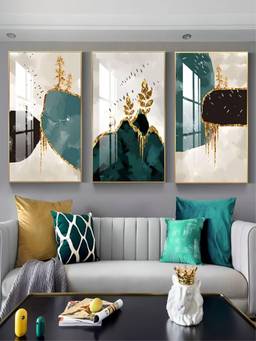The Handmade Flair - Landscape Framed Wall Art (Pack of 3)