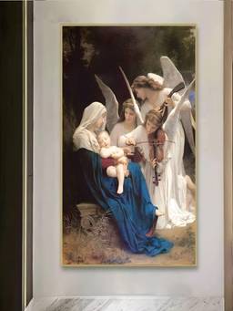 The Handmade Flair - Famous Angels Framed Wall Art