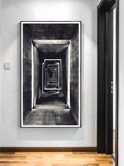 The Handmade Flair - Architectural Abyss Framed Wall Art