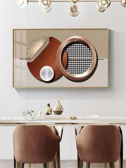 The Handmade Flair - Geometry Luxury Framed Wall Art