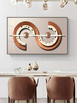 The Handmade Flair - Geometry Luxury Framed Wall Art