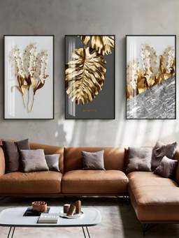 The Handmade Flair - Tropical Framed Wall Art (Pack of 3)