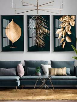 The Handmade Flair - Minimalist Framed Wall Art (Pack of 3)