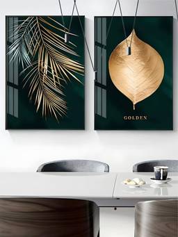 The Handmade Flair - Minimalist Framed Wall Art (Pack of 2)