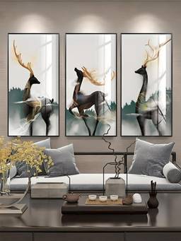 The Handmade Flair - Luxury Framed Wall Art (Pack of 3)