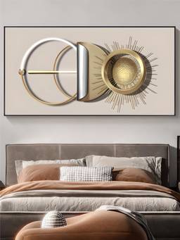 The Handmade Flair - Golden Framed Wall Art